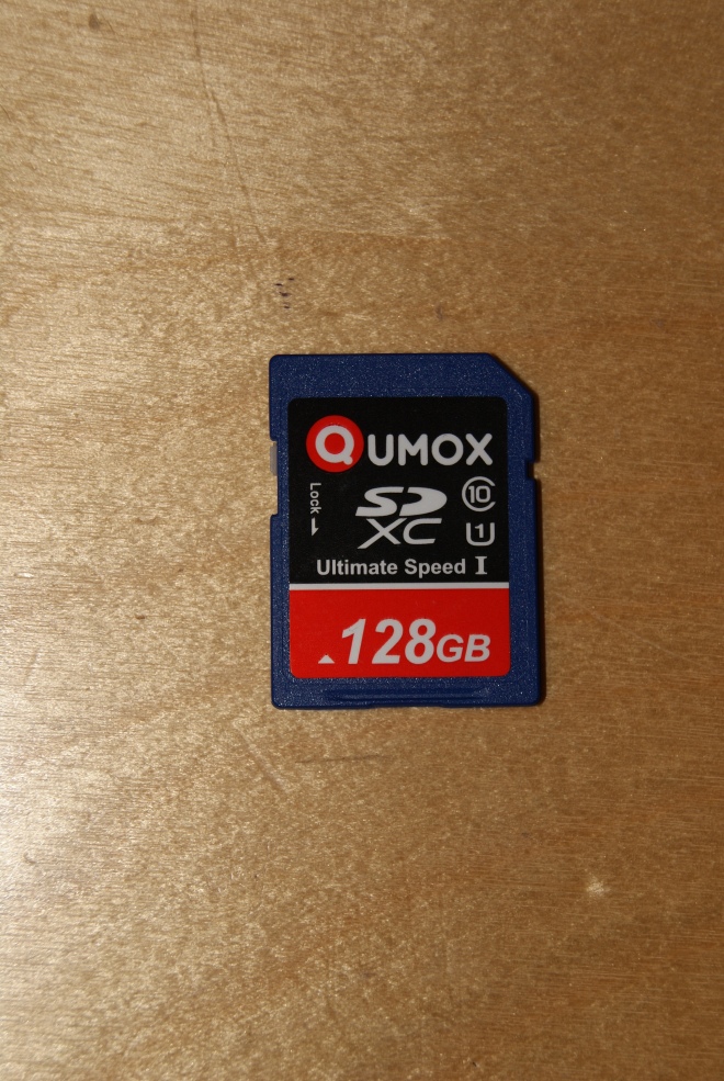 SD Qumox da 128 GB, presa su amazon a 39 euro spedita.